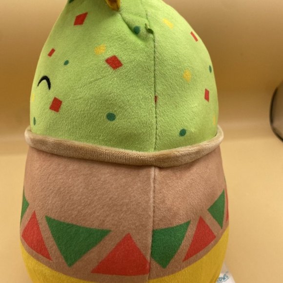 Squishmallows Toys Squishmallow Gideon The Guacamole Bowl With Chip